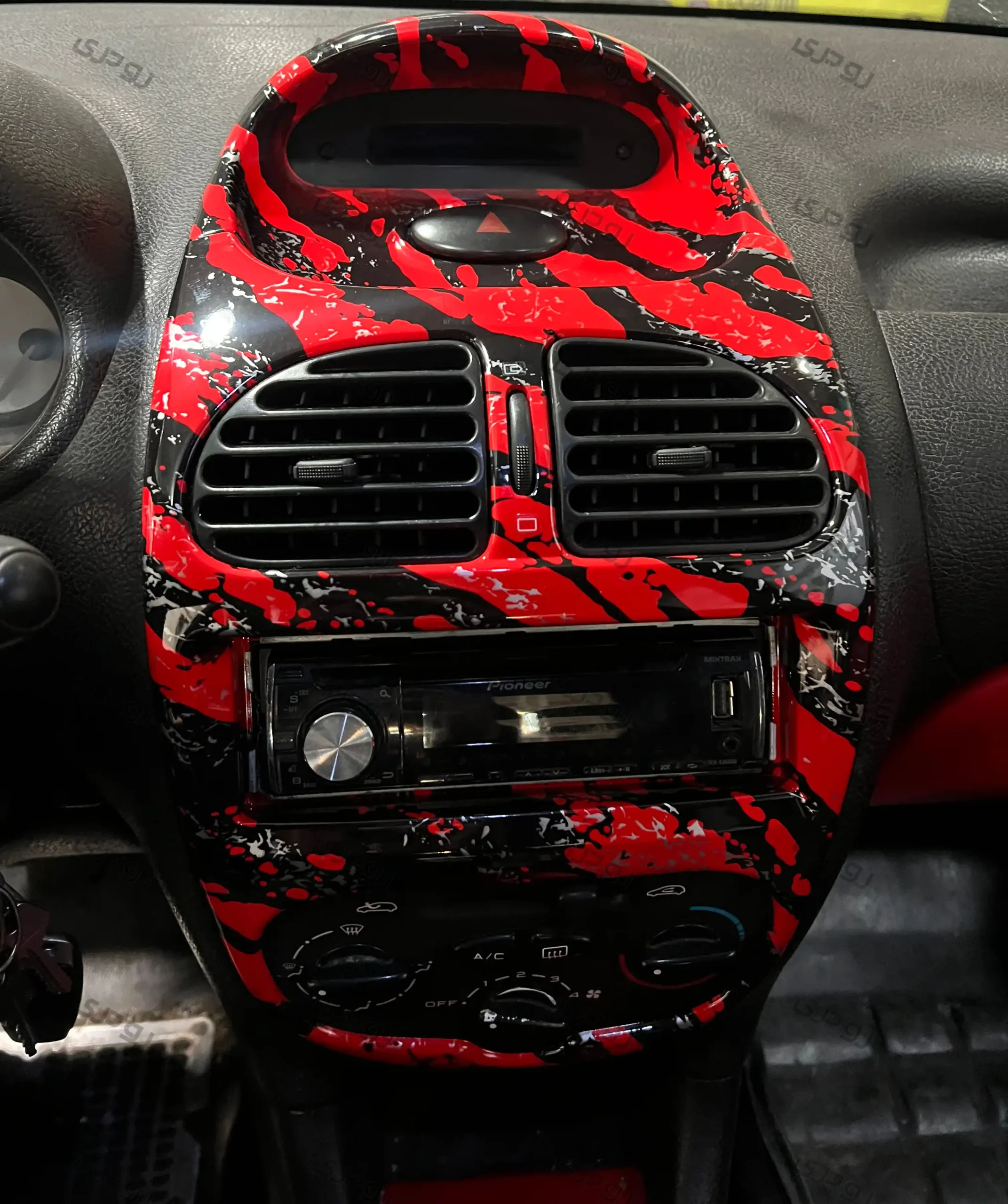 هیدروگرافیک 206 قرمز